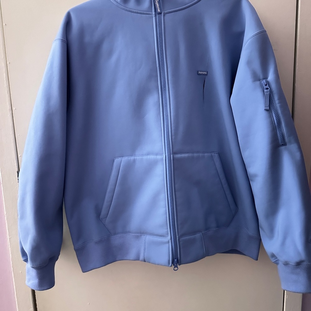 Supreme Fleece Jacket in Blue